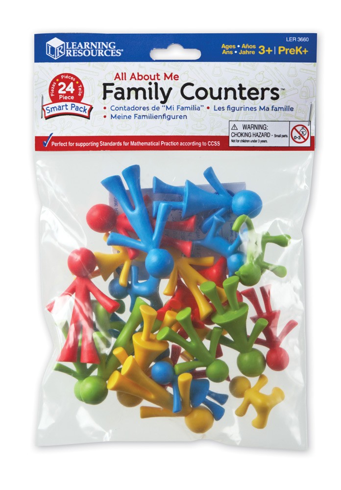 FAMILY COUNTERS - BAG OF 24
