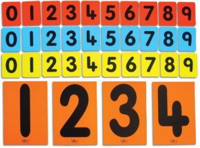 CHILD'S 0-9 CARDS (3 SETS)