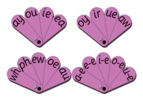 PHASE 5 SYNTHETIC PHONIC FANS (SET OF 4)