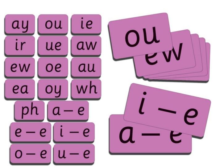 TEACHER'S SYNTHETIC PHONIC CARDS, PHASE 5