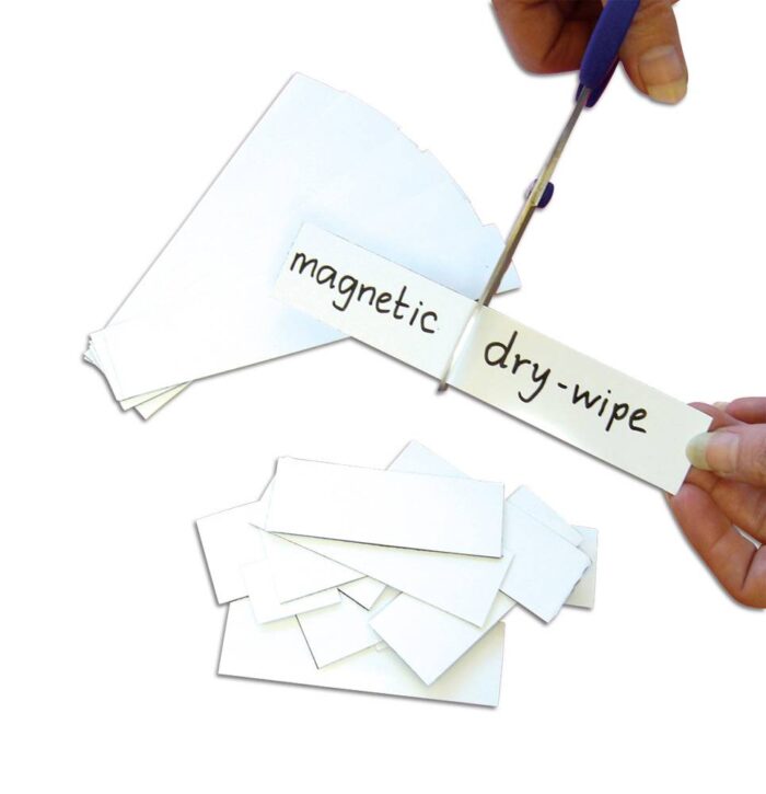 MAGNETIC STRIPS, WRITE-ON, WIPE-OFF (PACK 16)