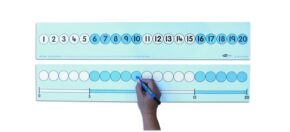 TEACHER'S 1-20 NUMBER TRACK