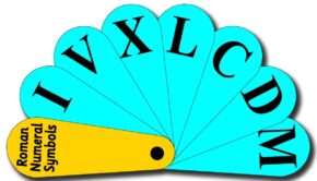 ROMAN NUMERAL SYMBOL FAN
