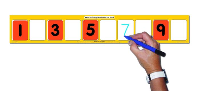 ORDERING NUMBERS CARD TRACK