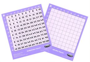 CHILD'S 10x10 MULTIPLICATION SQUARE - MEDIUM