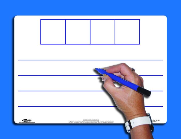 A4 WHITEBOARD/PEN/BAG - LITERACY