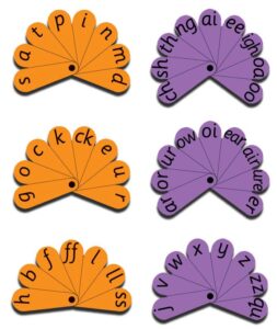 PHASE 2 &amp; 3 SYNTHETIC PHONIC FANS (SET OF 6) » Autopress Education