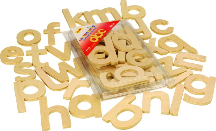 WOODEN LETTERS - LOWER CASE