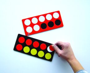 TENS FRAME BOARD & COUNTERS