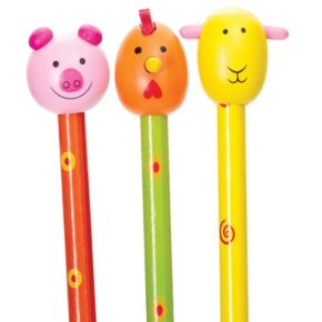 WOODEN CHARACTER PENCILS