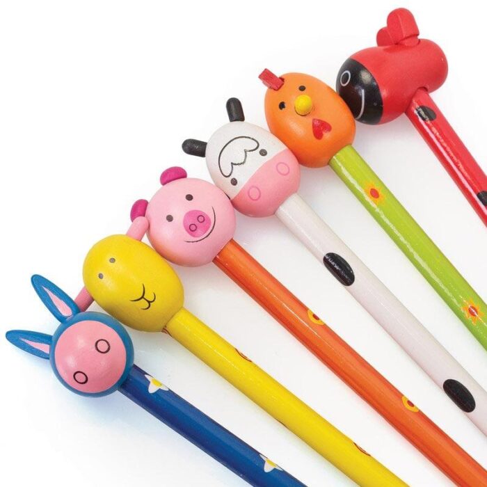 WOODEN CHARACTER PENCILS