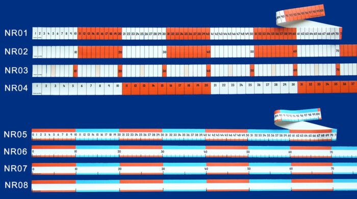 NUMBER ROLL 1 (1-100 NUMBERED TRACK)