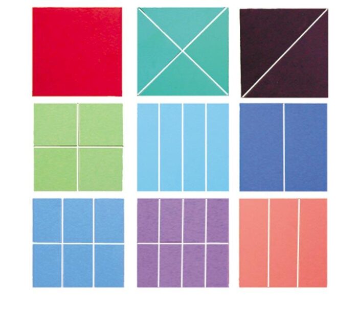 RECTANGULAR & SQUARE FRACTION SET