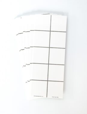 TENS FRAMES - BLANKS (SET OF 10)