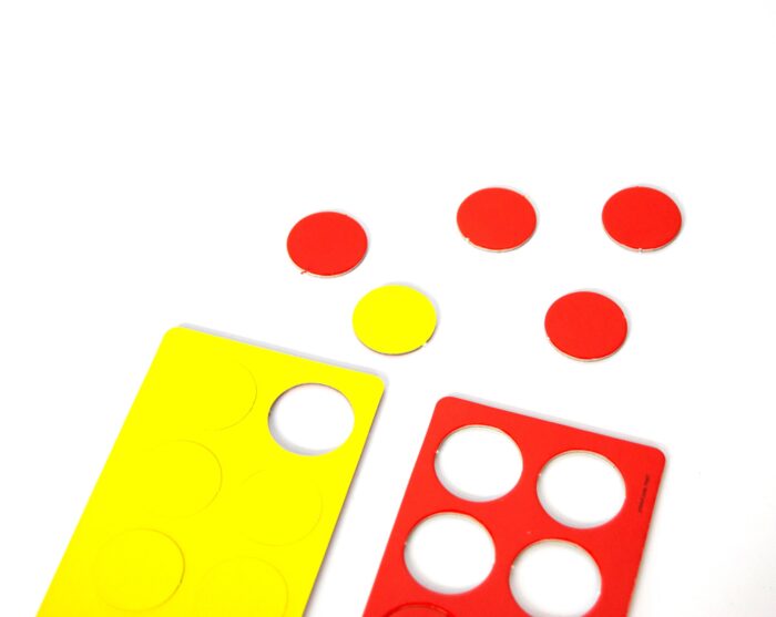 TENS FRAME BOARD & COUNTERS