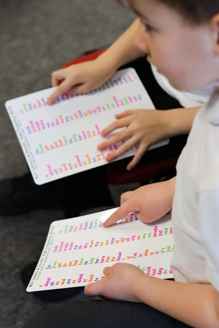 CHILD'S HIGH FREQUENCY WORDS CHARTS (ALPHABETICAL) - Image 2