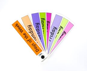 DAYS OF THE WEEK FAN