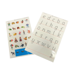 CHILD'S LETTERS AND PICTURES CARDS - INFANT PRINT