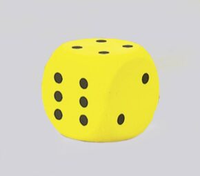 LARGE SPOTTED DICE (1-6)