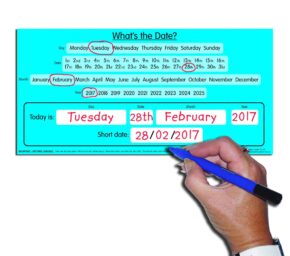 WHAT'S THE DATE - CHILD'S