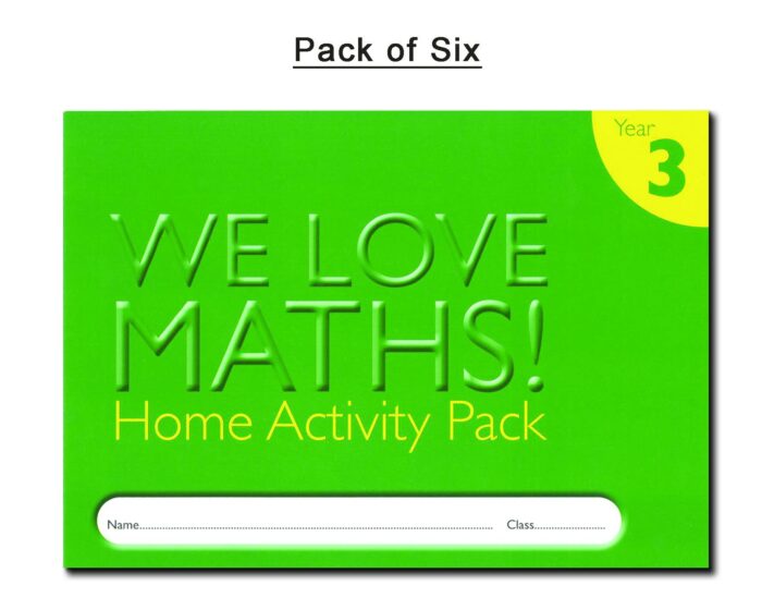 HOMEWORK ACTIVITY DIARY - YEAR 3 (PACK OF 6)