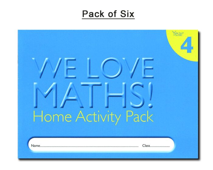 HOMEWORK ACTIVITY DIARY - YEAR 4 (PACK OF 6)