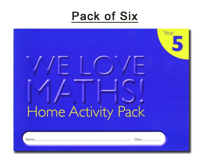 HOMEWORK ACTIVITY DIARY - YEAR 5 (PACK OF 6)