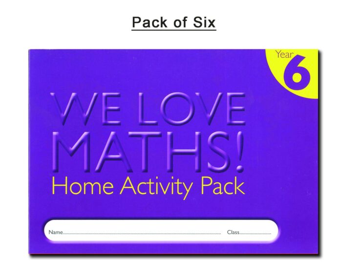 HOMEWORK ACTIVITY DIARY - YEAR 6 (PACK OF 6)