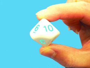 TEN SIDED SPOTTED DICE