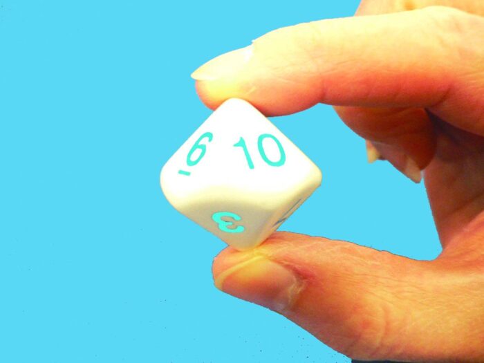 TEN SIDED SPOTTED DICE