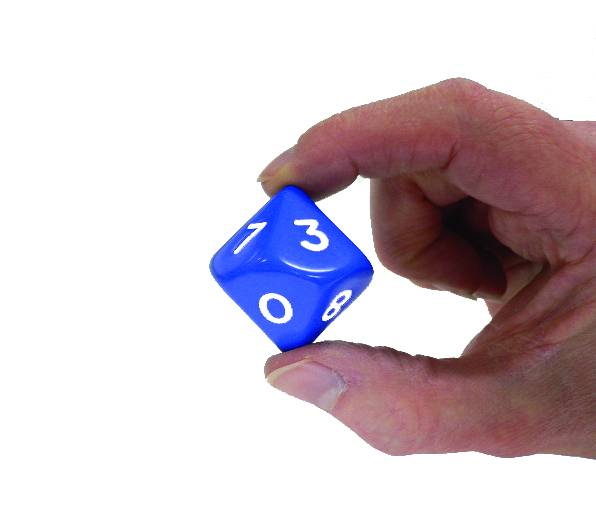 JUMBO TEN SIDED DICE