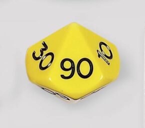JUMBO PLACE VALUE DICE - TENS