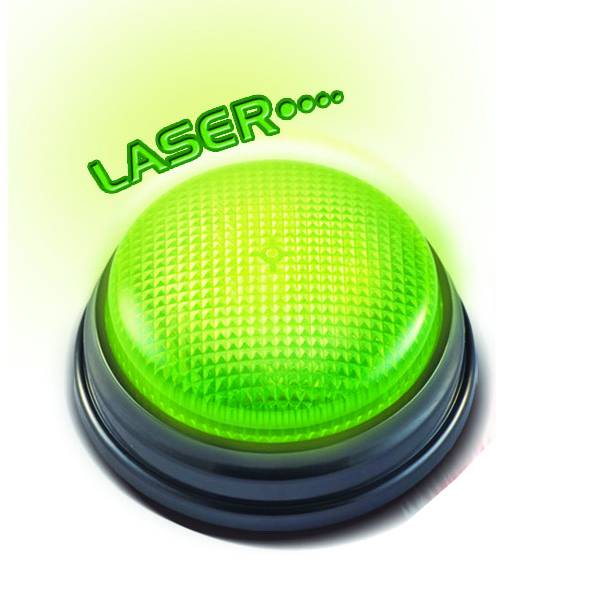 LIGHTS & SOUNDS ANSWERS BUZZER - "LASER!"