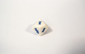TEN SIDED 1-10 DICE - WORDS