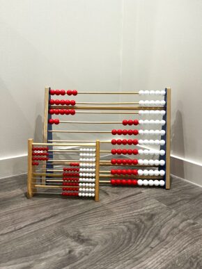 BEAD BAR ABACUS - LARGE DEMONSTRATION