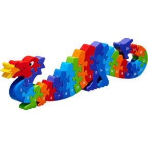 Dazzle the Dragon 1-25 Jigsaw