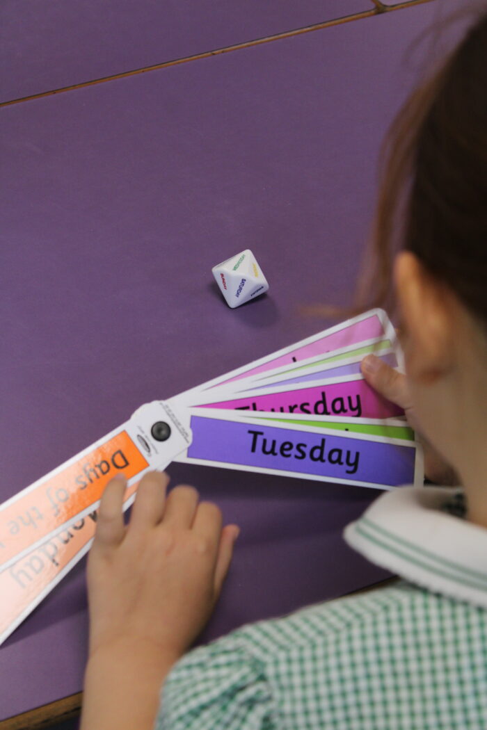 Jumbo Days of The Week Dice - Image 6