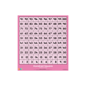 CHILD'S HUNDRED SQUARE (BOTTOM TO TOP) MEDIUM