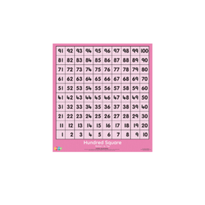 CHILD'S HUNDRED SQUARE (BOTTOM TO TOP) SMALL