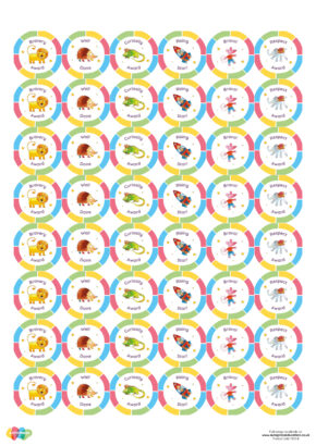 Young Learners Reward Stickers