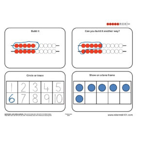 REKENREK NUMBER SENSE 1-10
