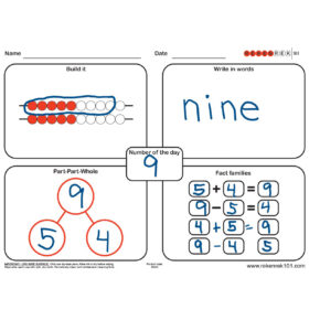 REKENREK NUMBER SENSE 3