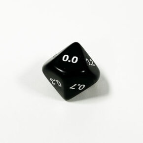 TENTHS DECIMAL DICE
